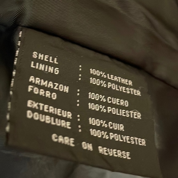 Kenneth Cole Reaction Leather Jacket - Picture 7 of 9